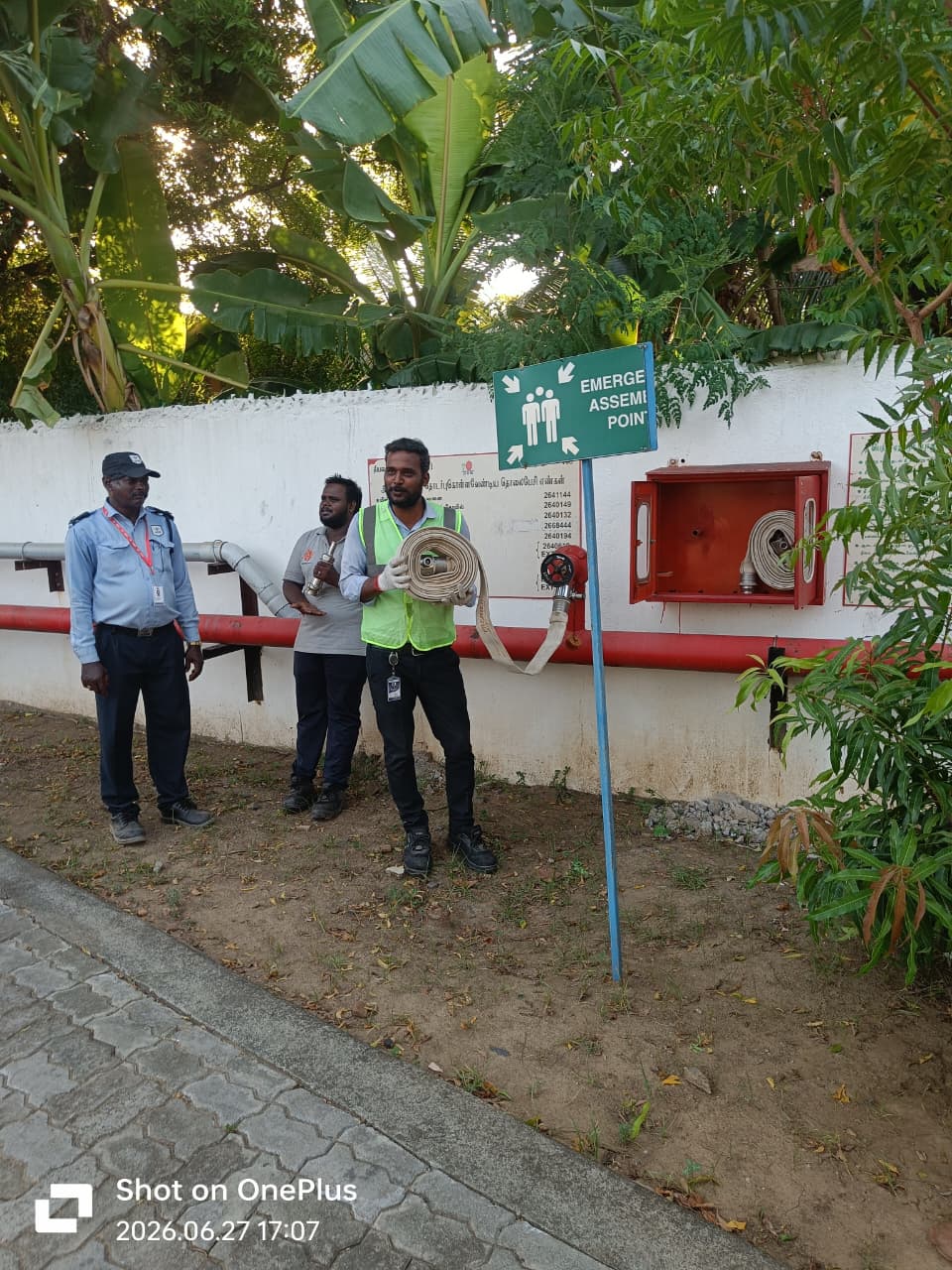 Fire safety training gallery