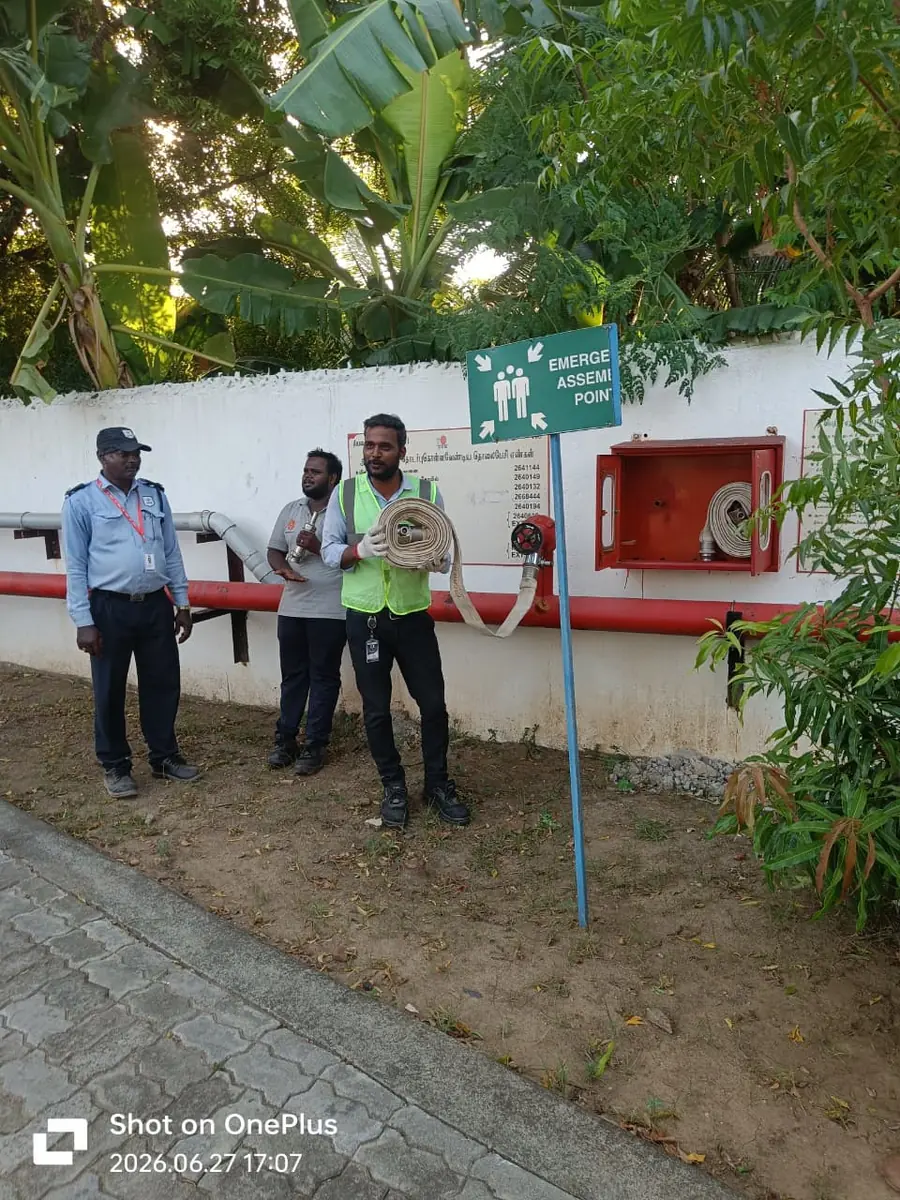 Fire safety training gallery