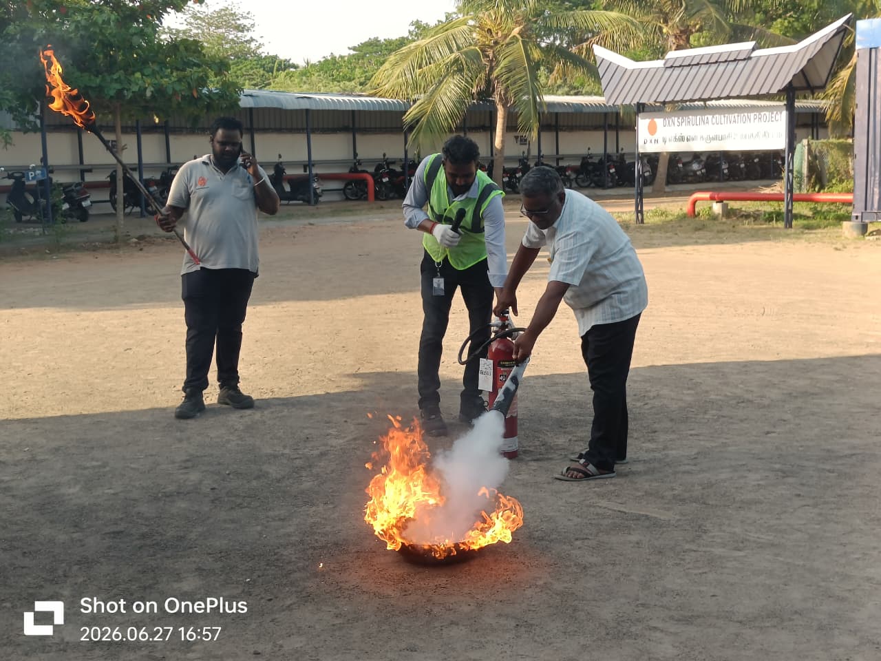 Fire safety training gallery