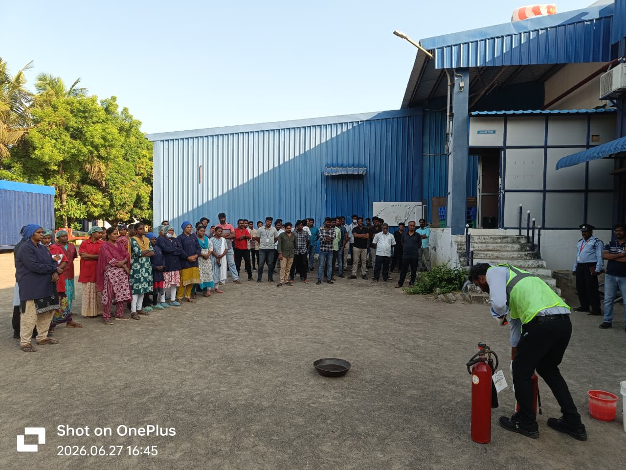 Fire safety training gallery