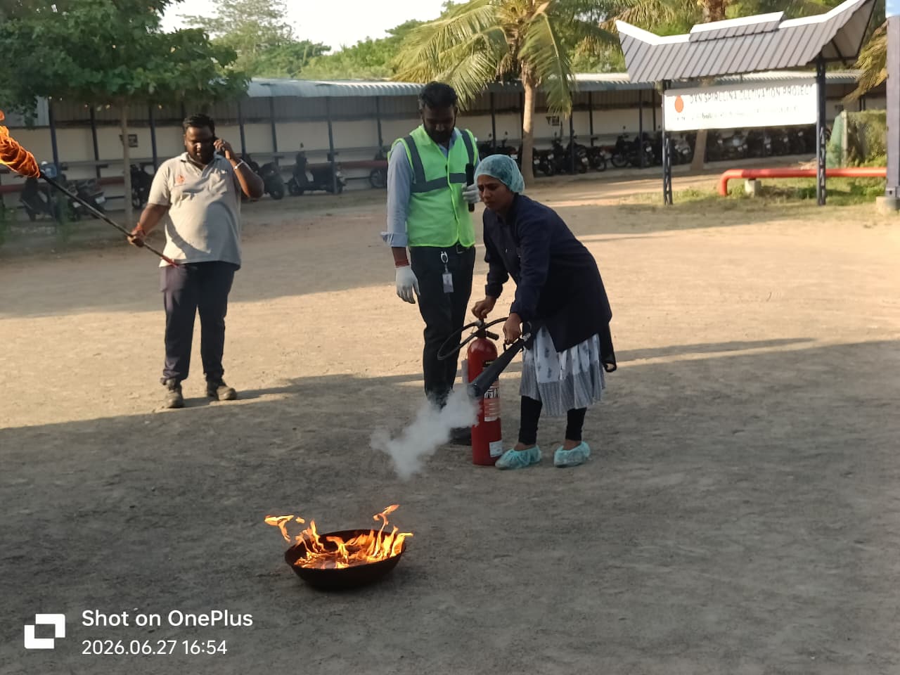 Fire safety training gallery