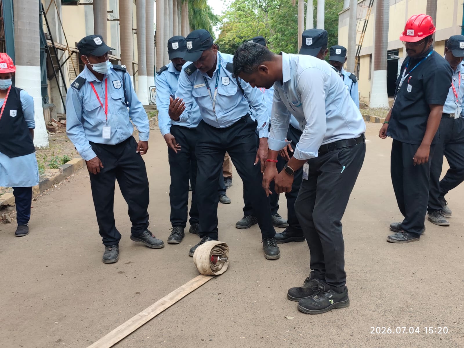 Fire safety training gallery