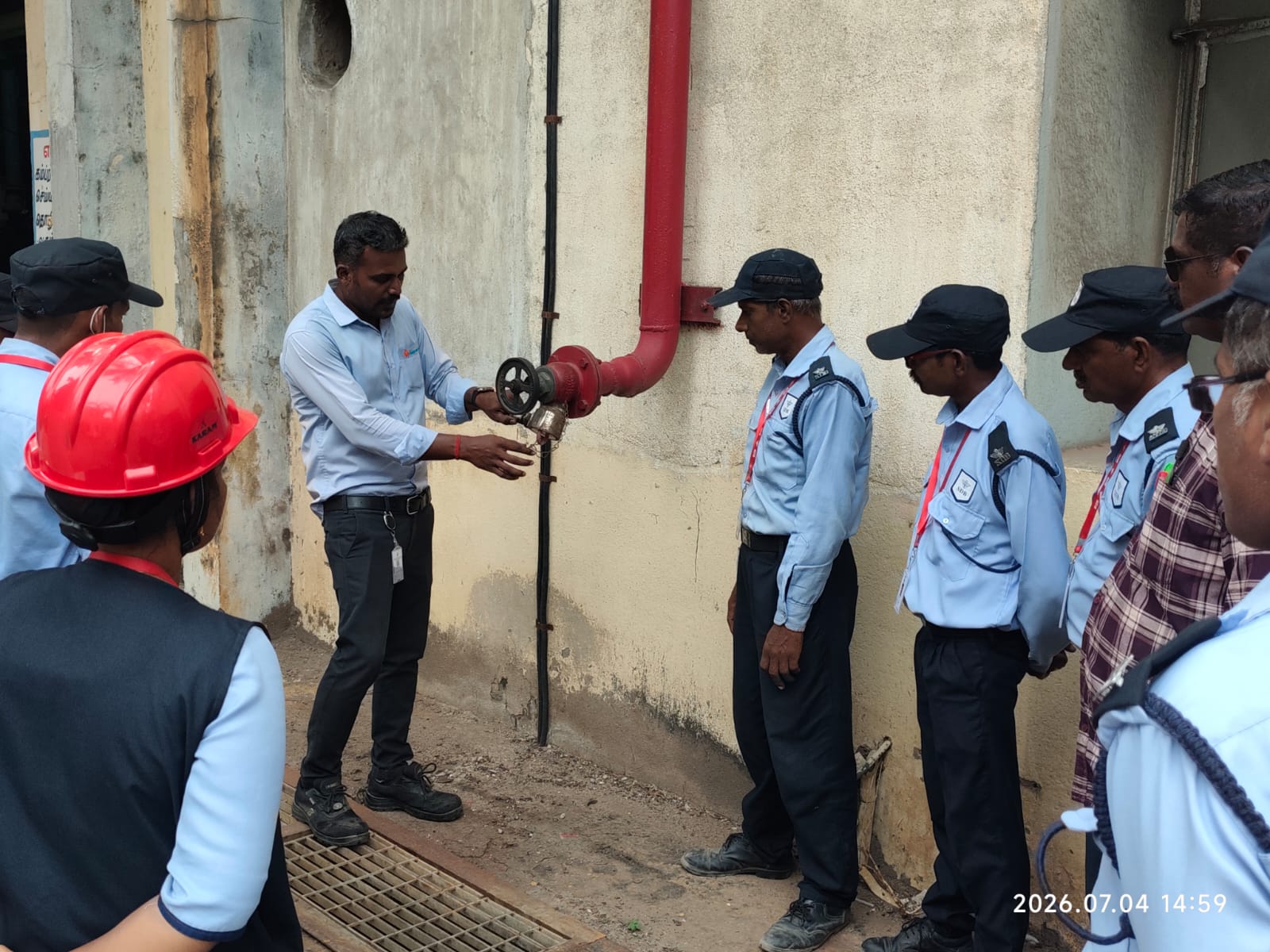 Fire safety training gallery