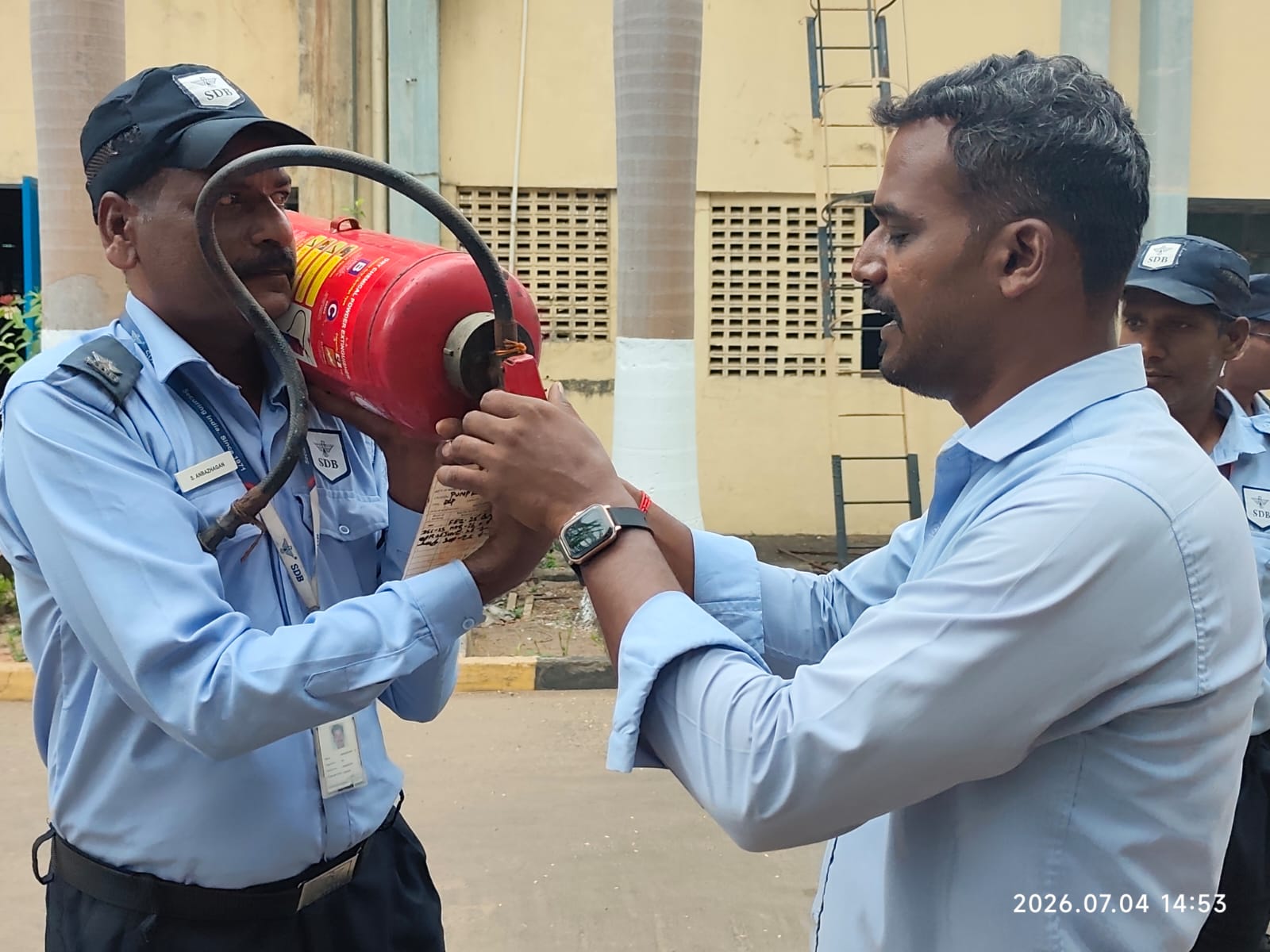 Fire safety training gallery