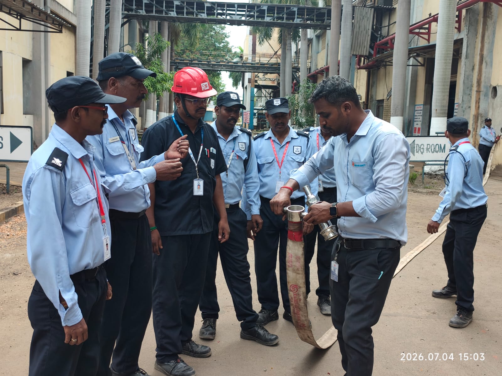 Fire safety training gallery