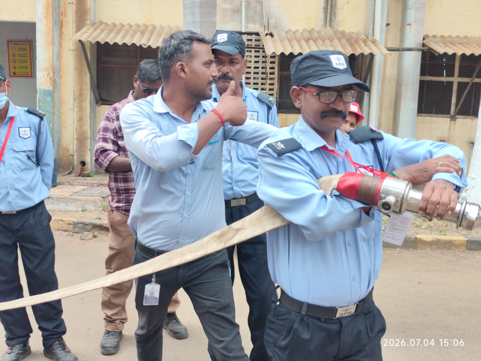 Fire safety training gallery