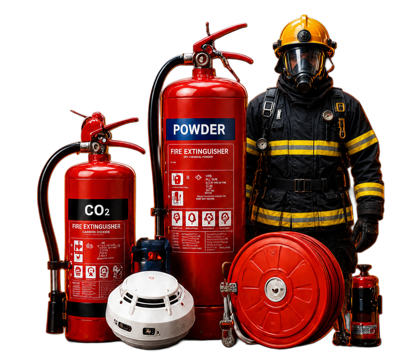 Complete fire safety products