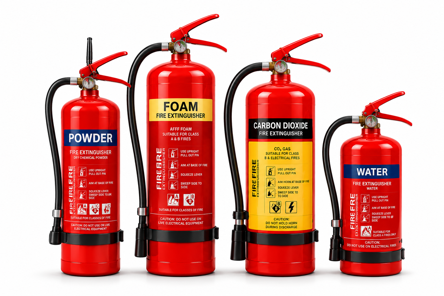 Fire extinguishers