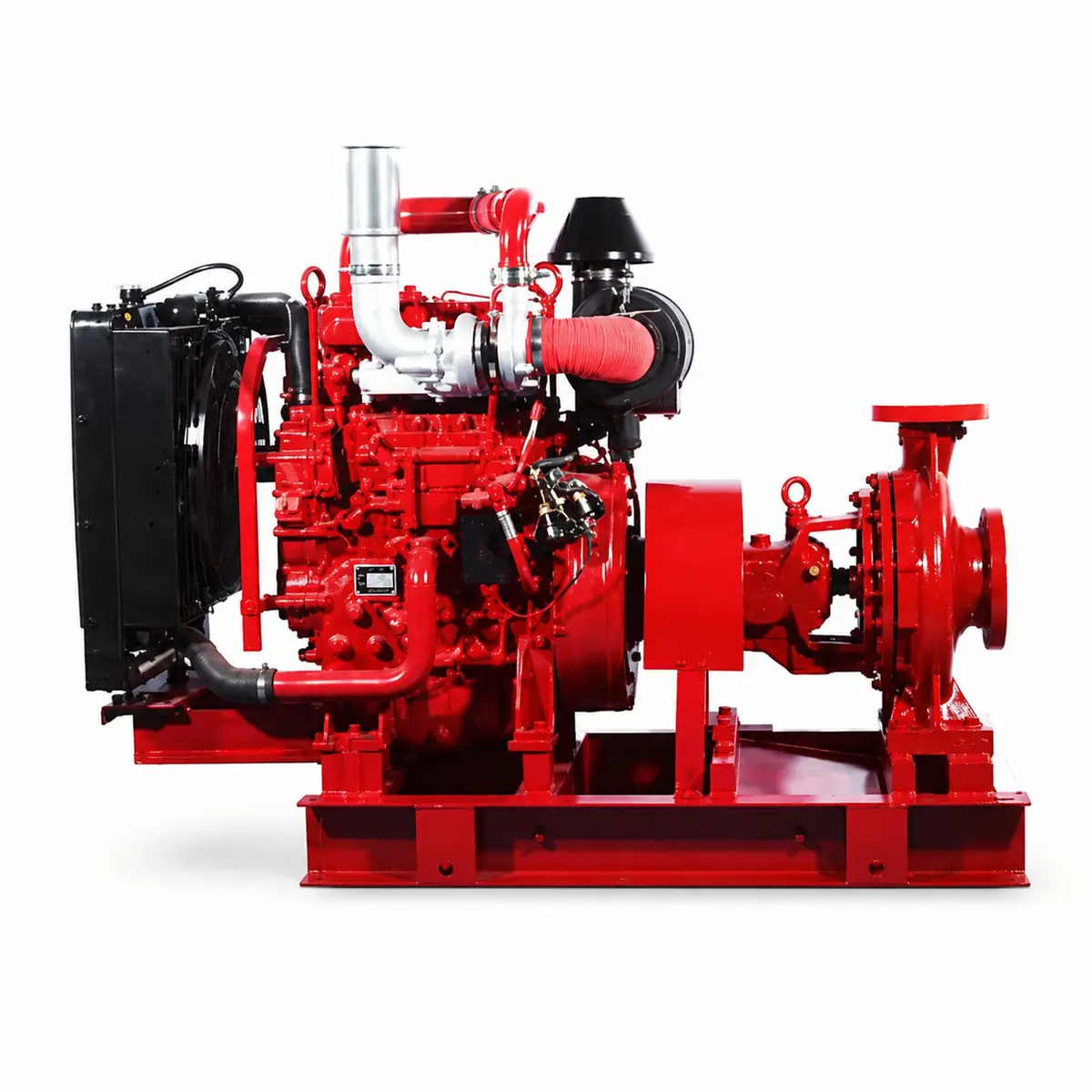 Fire hydrant pump