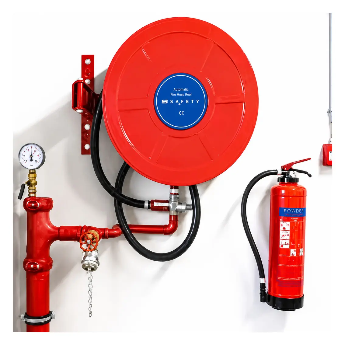 Firefighting foam pickup tube